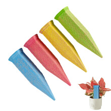 Ceramic watering spikes set of 4 Automatic plant waterer for indoor flowers