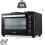 PRODEX Electric Mini Oven 45L with Double Hotplate, Grill, Multiple Cooking Functions, Adjustable Temperature Control, 120 Minute Timer 5