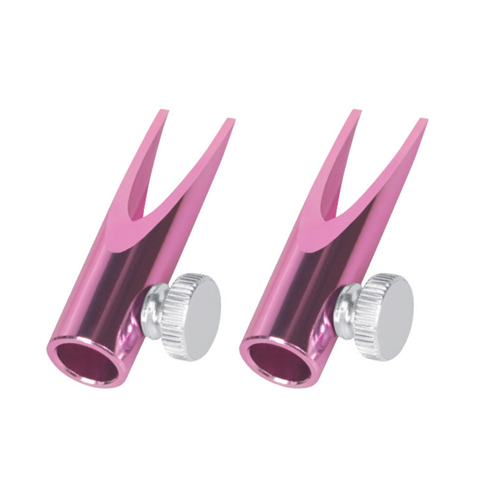 Pink Multifunctional Eyebrow Pencil Sharpener Assistant Tool