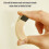 Funny Baldness Men Erasers Easy Erasing Pencil Eraser for School 5