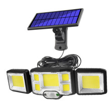 Solar Flood Light with Adjustable Heads, Outdoor Motion Sensor Wall Light with PIR Motion Detection and Energy Efficient Solar Charging, 192 LED COB I