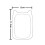Double Side Clear Card Holder with Spring String Credit-White 3
