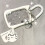 Double Side Clear Card Holder with Spring String Credit-White 1