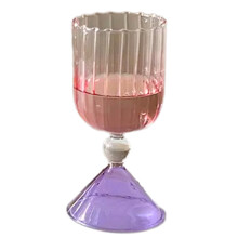 Tasses à vin élégantes, tasses à Cocktail colorées, verres de-UN
