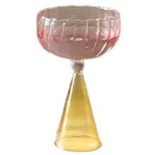 Wine Cup Colorful Cocktail Cup Unique Flower Cup Suitable- C