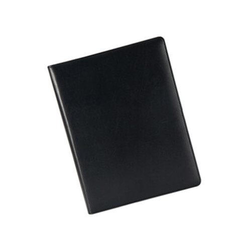 Leather Conference Folder with Clipboard 4 Rings-5