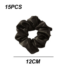 Bløde hårbånd til kvinder, elastiske hårbånd med forbedret stræk, silkehårscrunchies for minimal hårskade, hårtilbehør til styling og