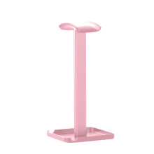 Headphone Display Stand Space Saving Desktops Organizer-Pink
