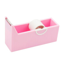Portable Desktop Tape Cutter Eyelash Extension Tape Holder-Pink