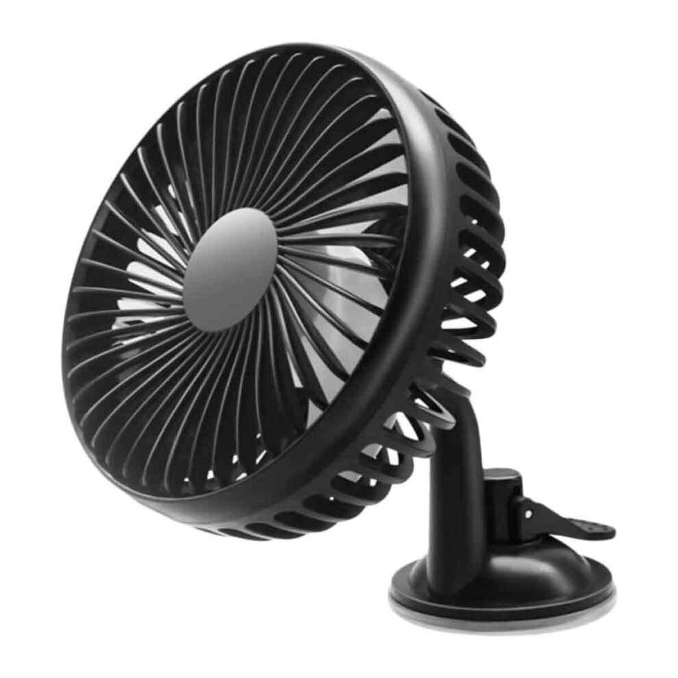 Car Fan For Vehicle Suv Rv Cooling Fans Portable Usb Quiet Brushless Motor With 360 Degree Rotation Adjustable Speed Settings And Low Noise Operation 9453559774884