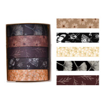Forests Plant Print Decorative Tape Masking Tape Hand Account-4