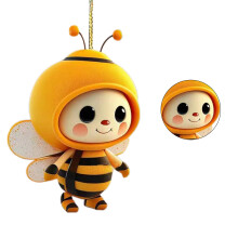 Ornement d'abeilles, décorations suspendues de-Style 5
