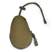 Taktische Molle-Tasche für den täglichen Gebrauch, rundes Münzportemonnaie mit Reißverschluss für einfachen Zugriff auf wichtige Gegenstände,