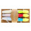 3pcs Sidewalk Chalk Paint Brush Set With-Red green blue 1