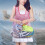 Large Pocket Laundry Smock Practical Clothes Drying-pink style 6