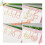 50 pièces trombones notes pinces stationnaires-Billet d'or A 3