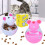 Gobelet pour chat, souris, jouet, distributeur de-Blanc 3