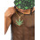 Smiffy's 90s Hemp Bling Medallion  Green with Cannabis Leaf 1