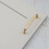 Satin Brass Curved Cabinet Handle Gold Pipe Bar 12
