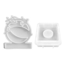 Fish Candle Holder Silicone Molds Fish Shape Candlestick-3