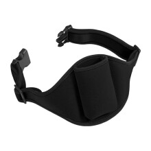 Mikrofonpaketgrtel AudioZahnradgurt, Holster of wireless system, utility wrap Expandable waist clip storage, Secure fit holder Schwarz