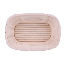 Oval Bread Proofing Basket, Natural Rattan, Handmade Sourdough Bread Baking Supplies For A Healthy Lifestyle, Create Floury Ring Patterns On Loaf, Ide