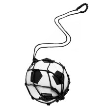Football Kick Trainer Football Net Kicker Fits Size 3 4 5 Football Kick Throw Solo Training Aid Black Ref: 3013