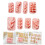 Create Stunning Earrings With 8 Piece Leaf Clay Mold Set for DIY 2