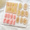 Create Stunning Earrings With 8 Piece Leaf Clay Mold Set for DIY 6