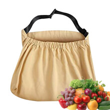 Garden Apron Tool Belt, Waist Bag with Pockets, Adjustable Canvas Organiser khaki B Ref: 8342