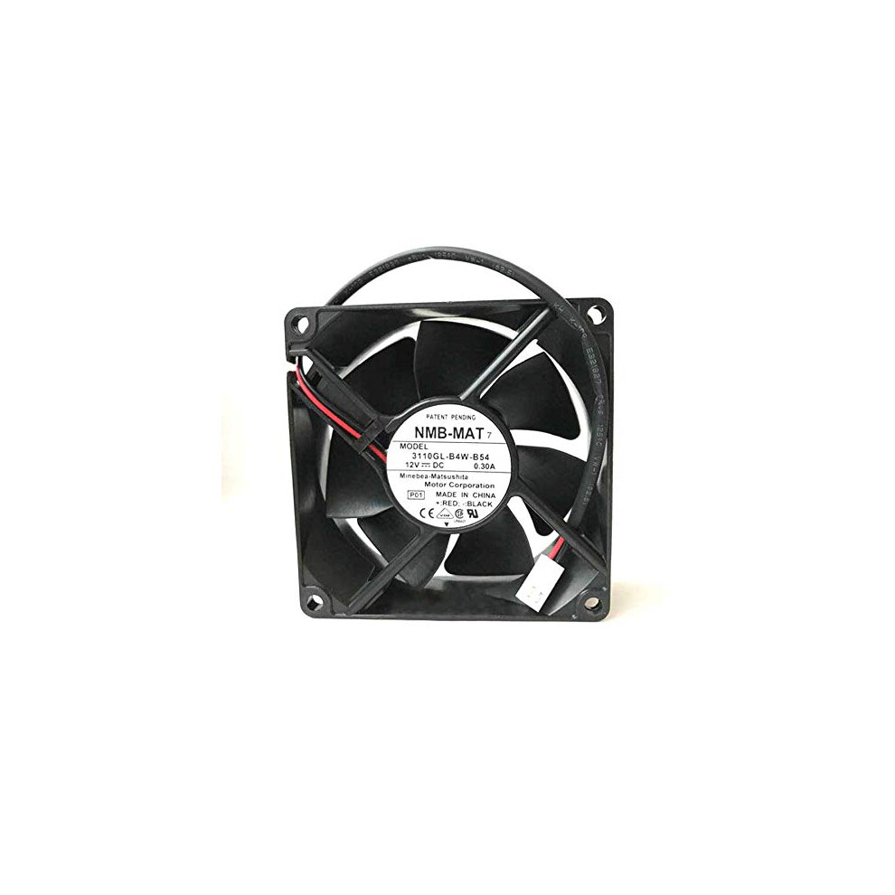 Cooling Fan Nmbmat 8025 3110Glb4wb54,Server Cooler Fan Nmbmat 8025 3110Glb4wb54 Dc12v 0.30A, Chassis Fan Cooling Fan For 3110Glb4wb54 9365049124430
