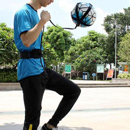 Football training belt for kick, throwsolo training aid 1