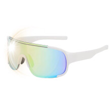 Reitbrille lightweight sports glasses for cycling, motorcycling, silver gold