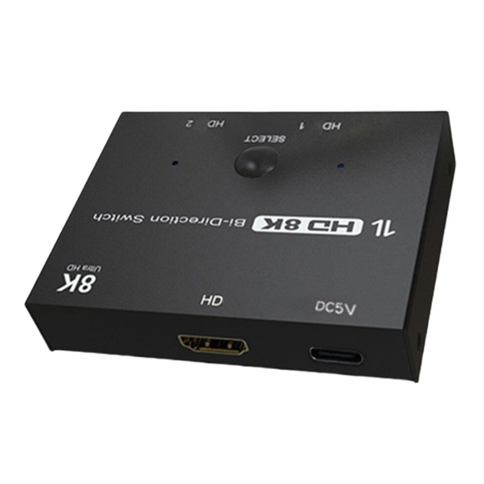 Hdmicompatible 2.1 Switcher For 8K@60Hz Signals Processing Supporting Extended 4K@120Hz Resolutions 9365049124997