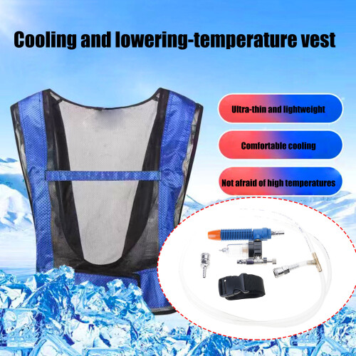 Sturdy Nylon Cooling Vest for Extreme Temperature Workplaces 1