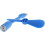 Creative USB Fan Flexible Portable Fan And USB LED Light Lamp For  Notebook  Computer Gadget 3