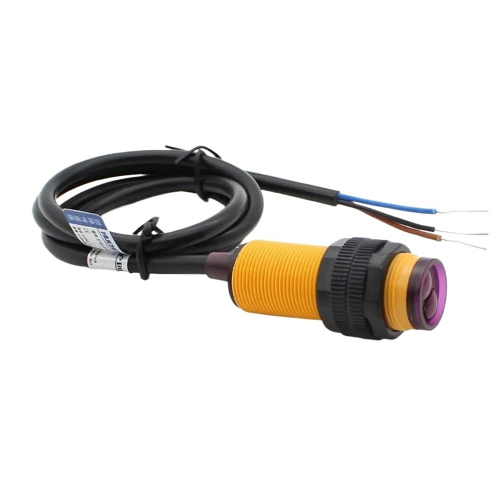 Smart Car Robot E18d80nk Infrared Obstacle Avoidance Photoelectric Sensor Proximity Switch 380 Cm Detection Range Adjustable (Color : 1.2M) Ref: 4626 9365049124386