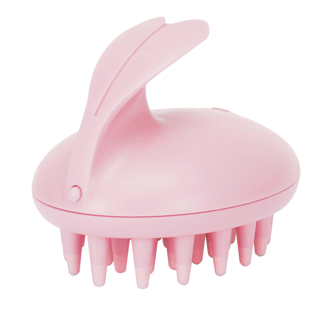 Scalp Exfoliator With Soft Silicone Bristles For Dandruff Removal, Ergonomic Design Scalp Massager That Supports Hair Growth And Functions As Wet Dry