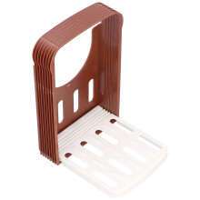 Bread Slicers, Adjustable Thickness, Stainless Steel, 6Slice Capacity, Bagel and Sandwich Prep, Veg and Meat Guide