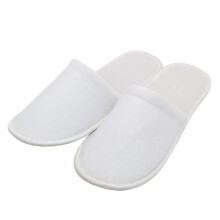 Hotelkwaliteit slippers, perfect voor op reis en thuis, ademende katoenen slippers met antislip EVA-zool.