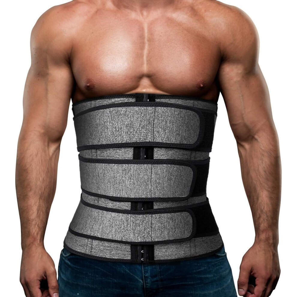 Neoprene Waist Trainer For Core Stability, Back Support Compression Belt With Posture Correction And Tummy Control, Sweat Belt For Workout Support, Se