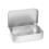 Rectangular Storage Container Convenient Small Metal-Silver 1