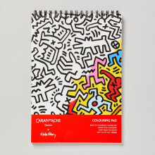 Caran d'Ache Colouring Pad 20 Sheets A5 – 200gsm, 5 Designs by Ambre Verschaeve