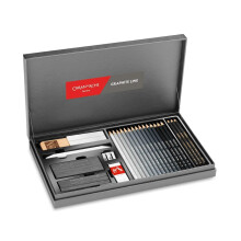 Caran d'Ache Graphite Line Pencil Set - 28 Piece Black Edition