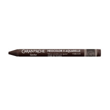Caran d'Ache Neocolor II Water-Soluble Wax Pastels – Artist 84 Professional Shades - 028 Toledo Brown