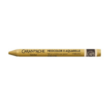Caran d'Ache Neocolor II Water-Soluble Wax Pastels – Artist 84 Professional Shades - 033 Golden Ochre