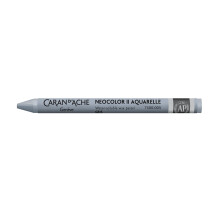 Caran d'Ache Neocolor II Water-Soluble Wax Pastels – Artist 84 Professional Shades - 005 Grey