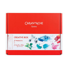 Caran d'Ache Creative Box - Multi-Medium Art Set for All Skill Levels