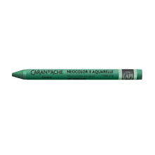 Caran d'Ache Neocolor II Water-Soluble Wax Pastels – Artist 84 Professional Shades - 210 Emerald Green