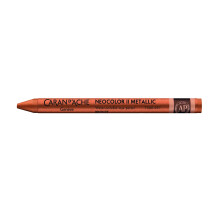 Caran d'Ache Neocolor II Water-Soluble Wax Pastels – Artist 84 Professional Shades - 497 Bronze